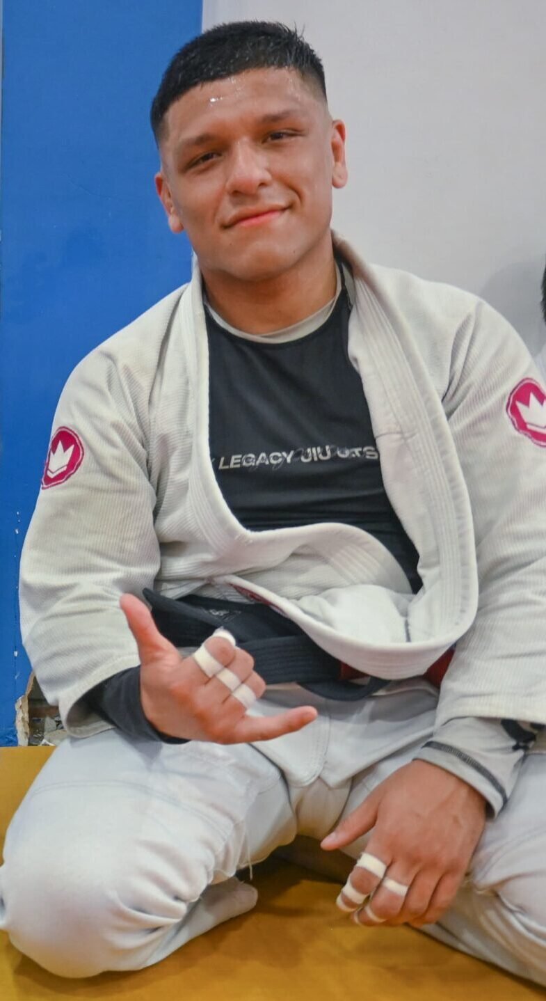 Facundo Urueña, cinturón negro de Positive Jiu Jitsu